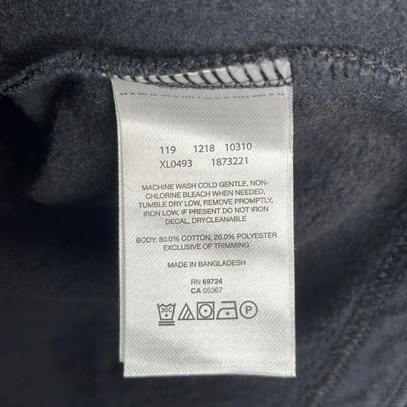 COLUMBIA Graphic Hoodie Black Mustard Yellow Live The Journey Sweatshirt Size XS - Picture 10 of 12